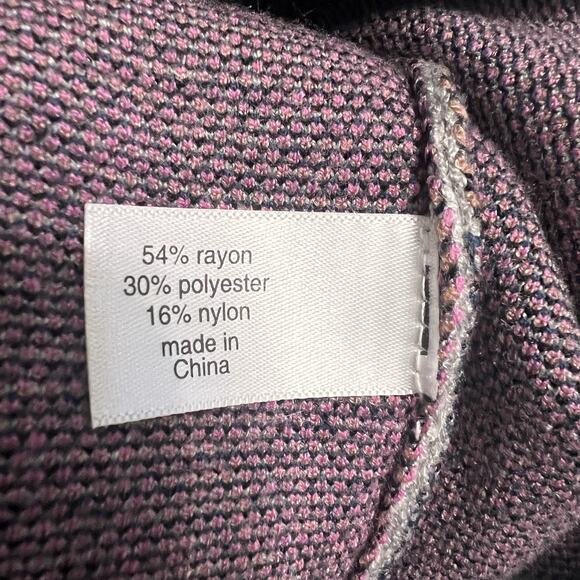 Astrologie Intarsia Dachshund Crew Neck Puppy Sweater Gray Womens XXL Weiner Dog - Picture 6 of 7